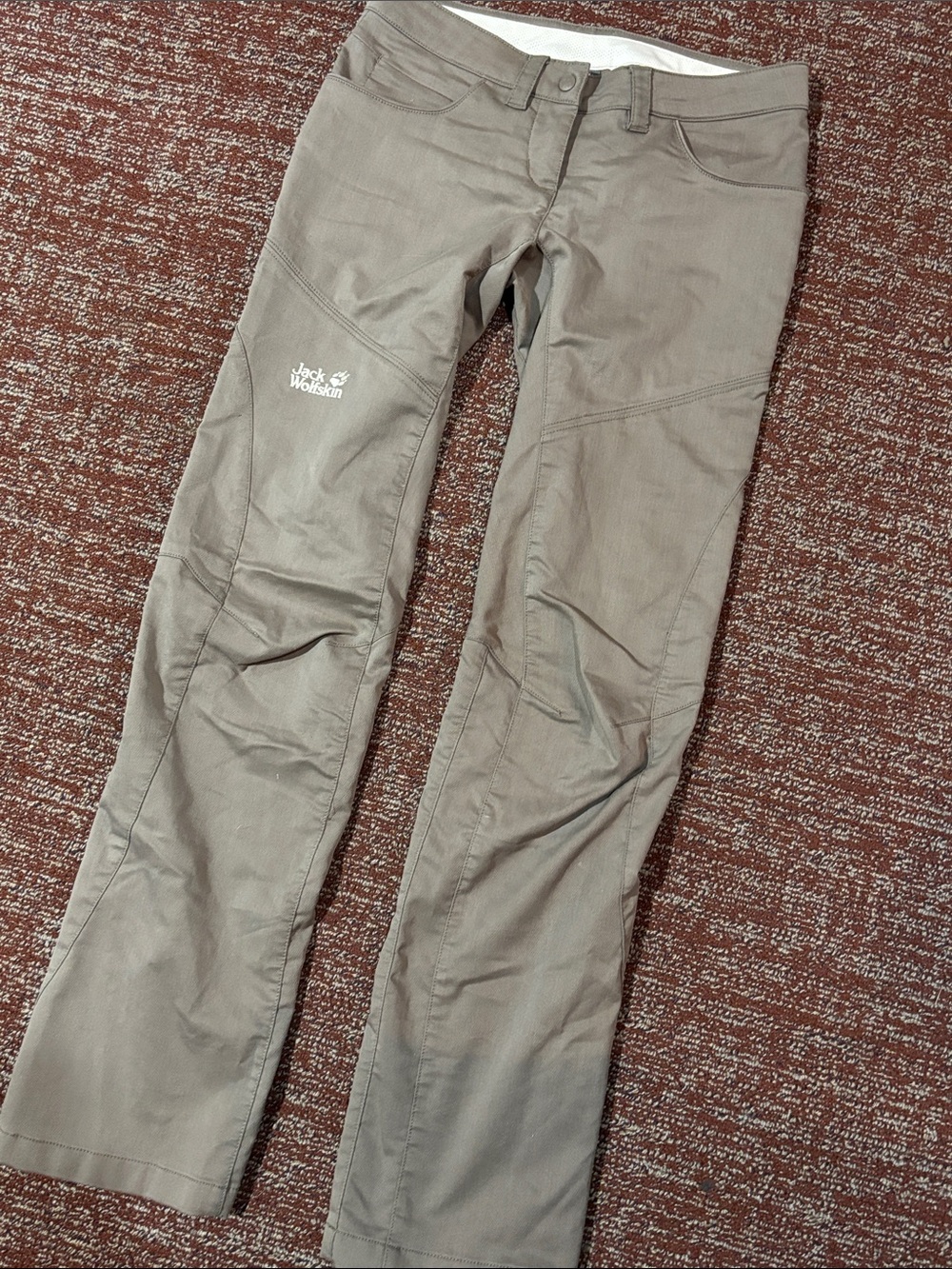 Jack wolfskin Manitoba hiking pant luxury low rise hiking camping active Xs